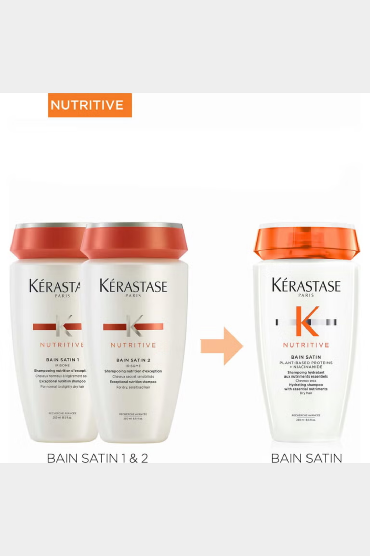 Kérastase Nutritive Bain Satin, 250 ml